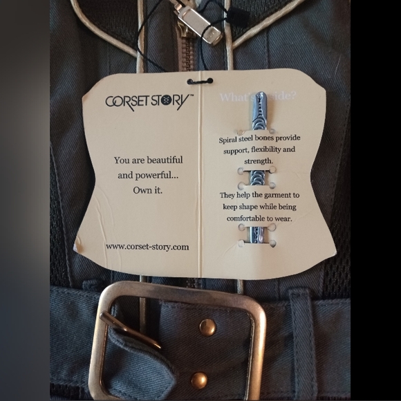 Military costume WAISTE TRAINER corset - Picture 2 of 7